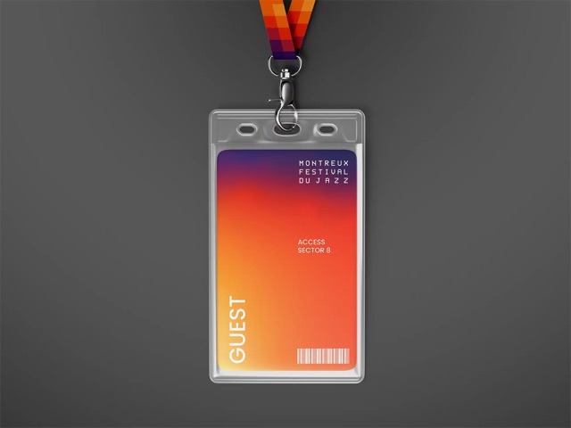 Identité visuelle du Montreux Jazz Festival